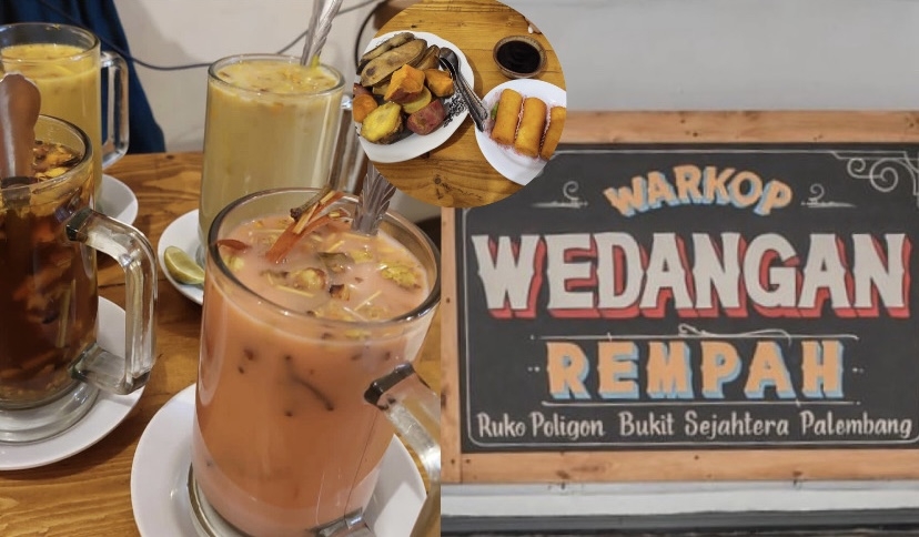 Warkop Wedangan, Pelopor Minuman Rempah di Palembang Bakal Buka Cabang Kedua Disini