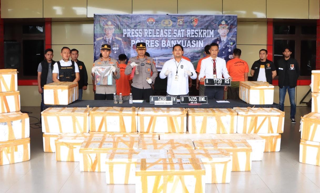 Polisi Gagalkan Penyelundupan Benih Baby Lobster Senilai Rp19 Miliar Asal Lampung ke Perairan Tanjung Api-Api