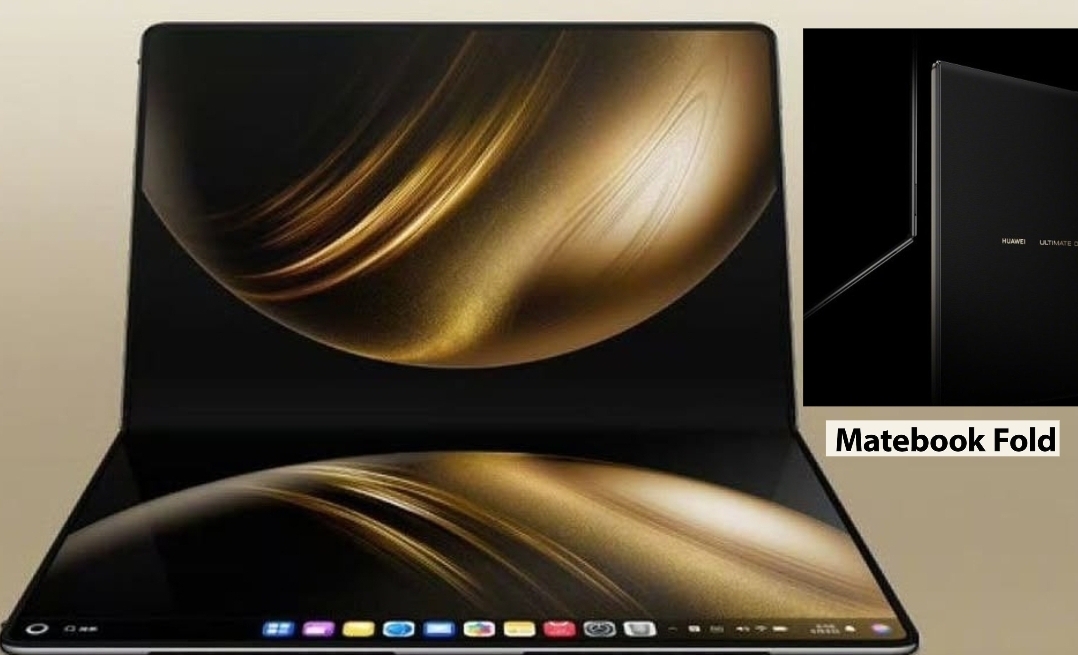 WAW, Huawei MateBook Fold, Tablet Layar Lipat Terbesar di Dunia, Bisa Jadi Laptop dengan Keyboard Fisik