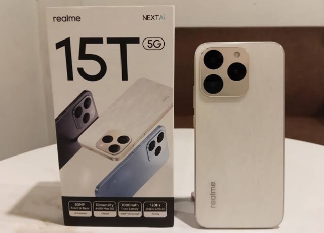 Realme 15T 5G Menawarkan Kapasitas Baterai Besar 7000 mAh dengan Teknologi Fast Charging 