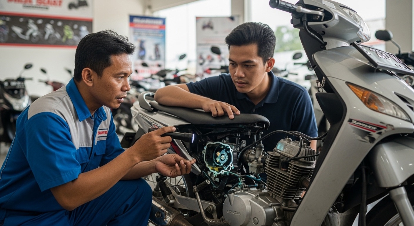 Panduan Membeli Motor Bekas Umur 10 Tahun, Komponen Ini Wajib Dicek dan Diganti