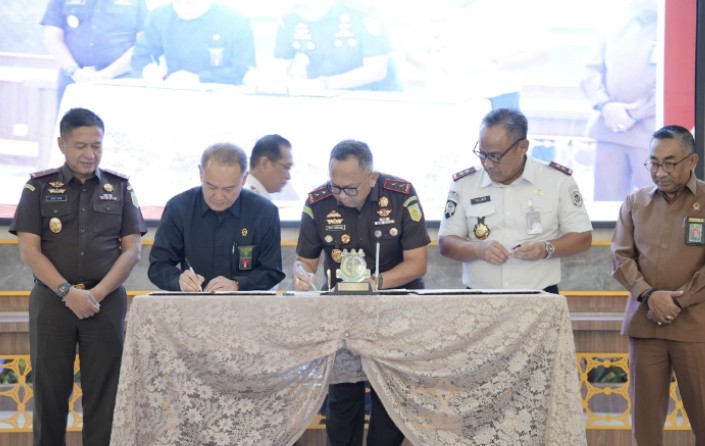 Perkuat Transformasi Digital Peradilan, Tiga Institusi Hukum Teken PKS Sidang Secara Elektronik
