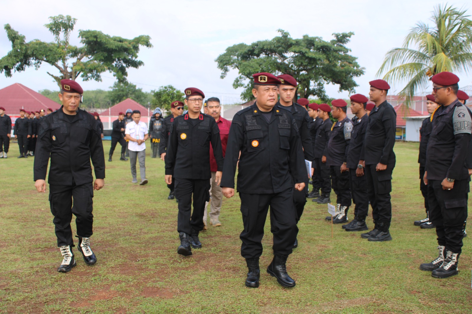 Kanwil Kemenkumham Sumsel Gelar Apel Siaga Pengamanan Natal 2024 dan Tahun Baru 2025