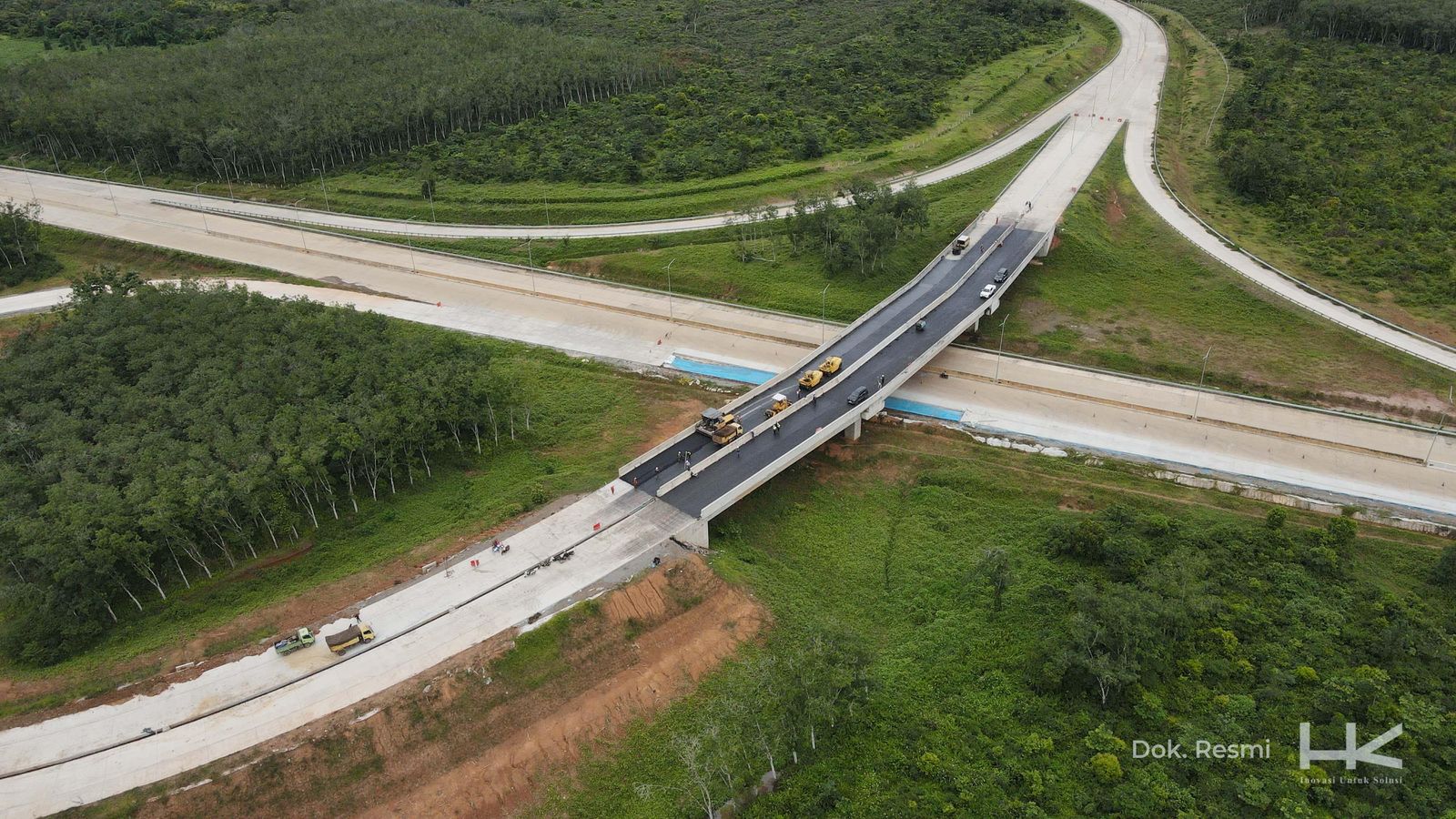 Jalan Tol Palembang-Betung Bisa Dilalui Pemudik, Kebut Pengaspalan Utamakan Kenyamanan 