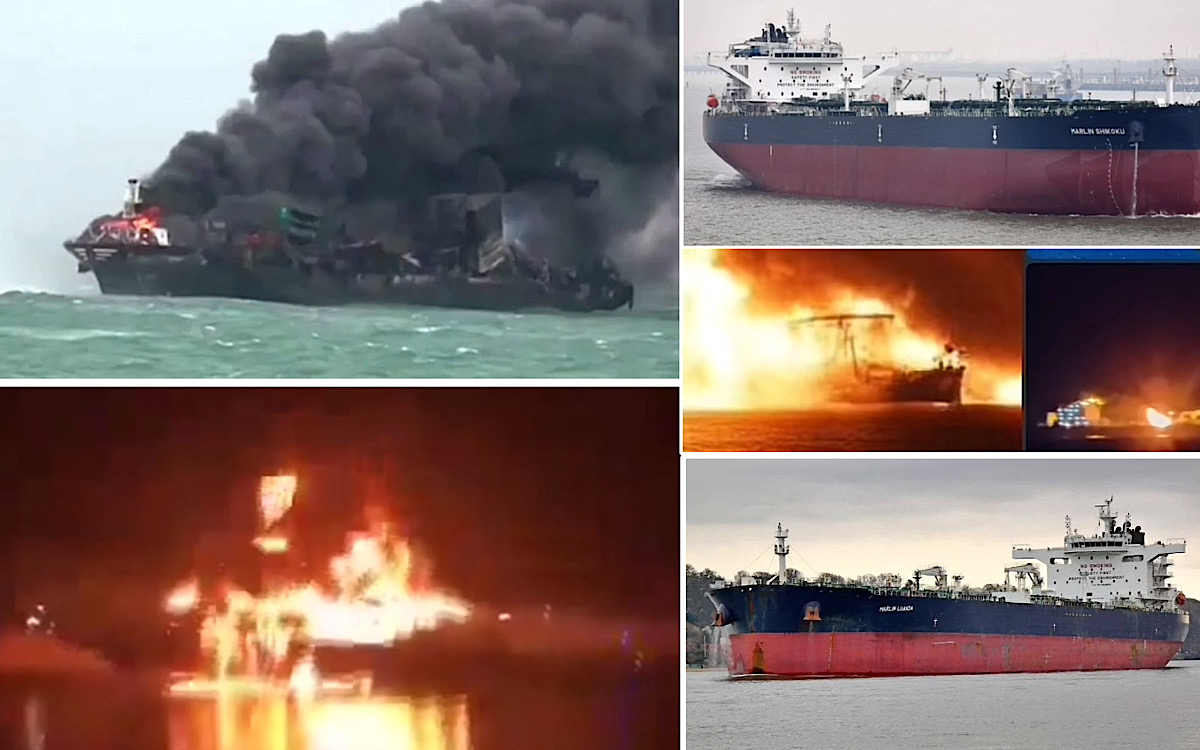 Yaman ‘Panggang’ Kapal Tanker Inggris Marlin Luanda di Teluk Aden Hingga Ludes Terbakar dan Tenggelam  