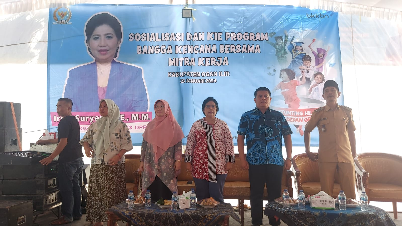 Sambangi Pemulutan Ogan Ilir, Anggota DPR RI Irma Suryani Sosialisasi Percepatan Penurunan Stunting