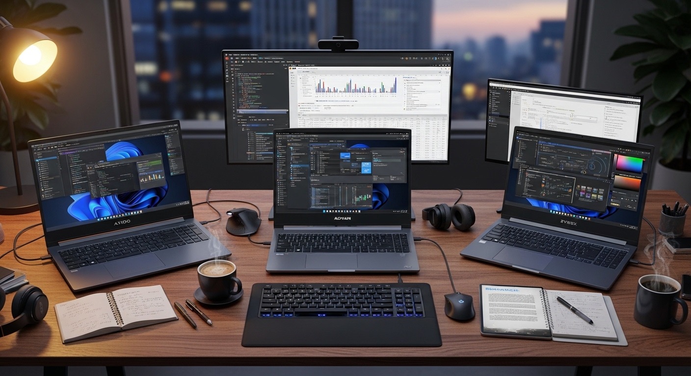 Adu Laptop Lokal 2026: Axioo VS Advan vs Zyrex Siapa Paling Kencang Buat Kerja Berat?