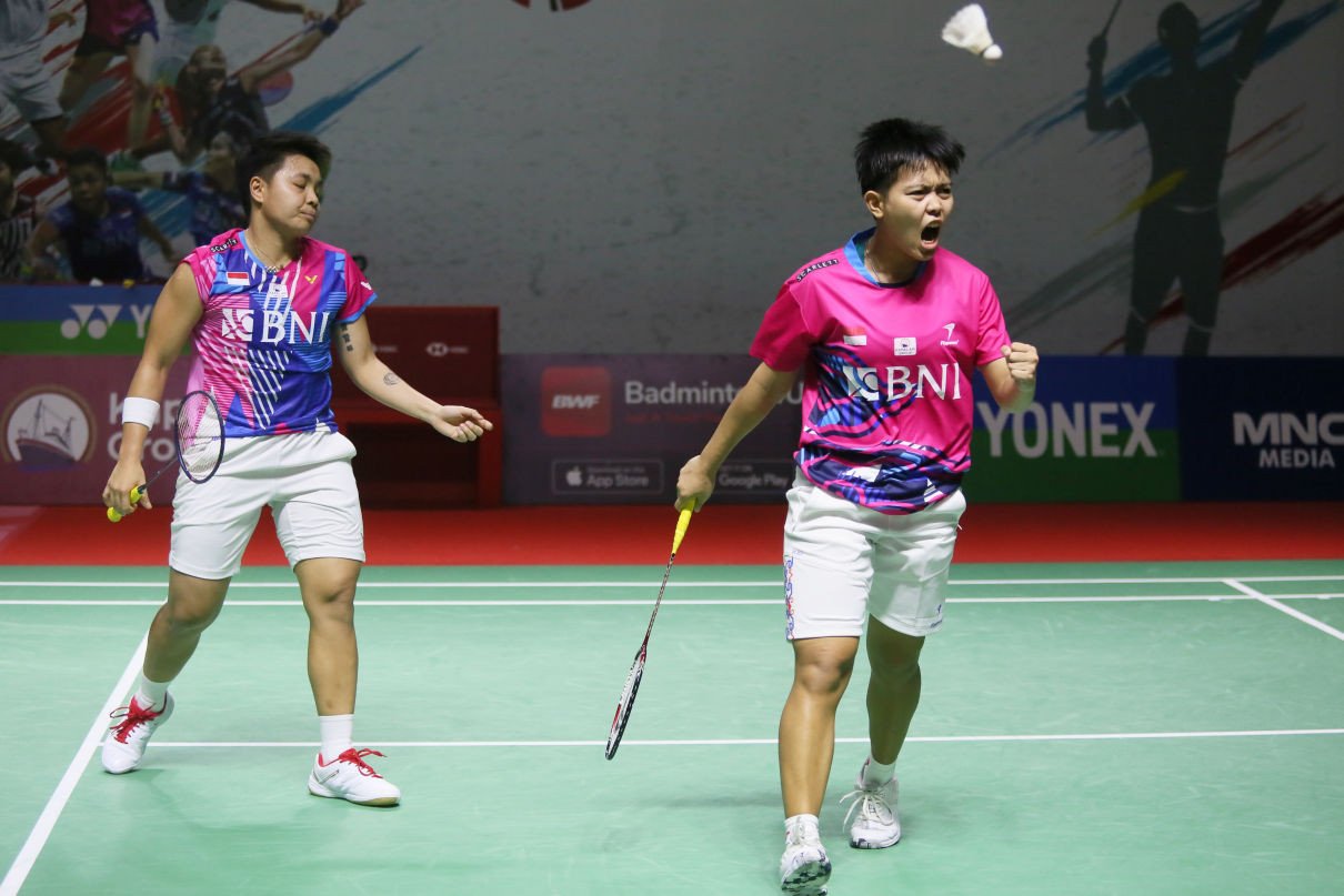 Japan Open 2022, Apriyani Rahayu/Siti Fadia Silva Melangkah ke Babak Kedua