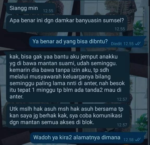 Petugas Pemadam Kebakaran Banyuasin Dikejutkan Pesan Minta Tolong Bukan untuk Kebakaran, Tapi Jemput Anak