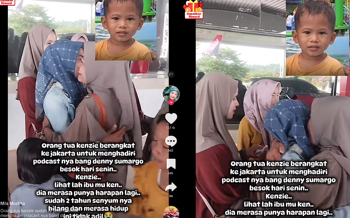 Orang Tua Kenzie Diundang Denny Sumargo, Anak Dusun Danau Jambi Hilang 2 Tahun Lalu Dibawa Wanita Misterius 