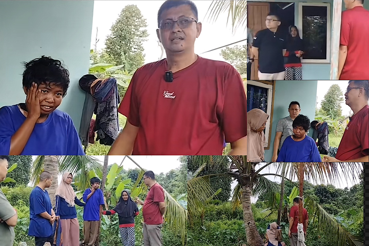 MIRIS, Lisa Warga Banyuasin 5 Tahun Dipasung Dibawah Pohon, Siang Malam Alami Hujan dan Kepanasan Diluar Rumah