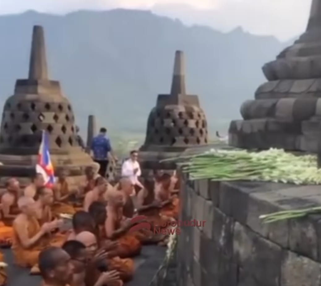 Berikut Ini Ritual Umat Buddha Jelang Puncak Waisak 4 Juni 2023 di Borobudur 