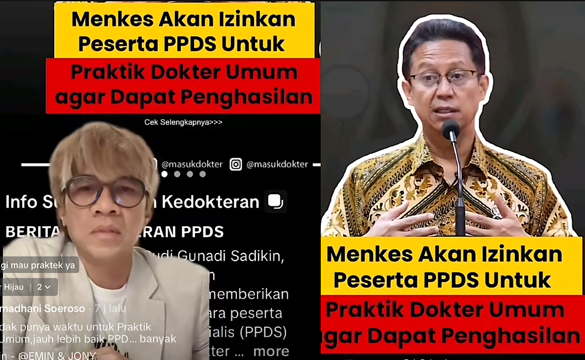 Menkes Izinkan PPDS Buka Praktis Biar Dapat Duit, dr Ramadhani: Capek Pak Bagaimana Kalau Digaji Saja?