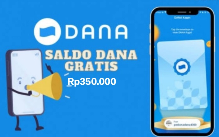 Klik Logo Undangan di Aplikasi DANA Sekarang! Dapatkan Saldo Gratis Rp350.000 Edisi Akhir Pekan