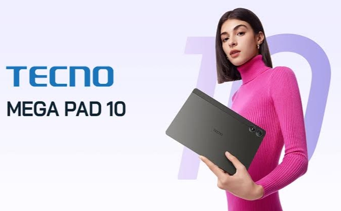 Tablet Tecno MegaPad 10 Gunakan Sistem Operasi Terbaru dan Konektivitas Tercepat