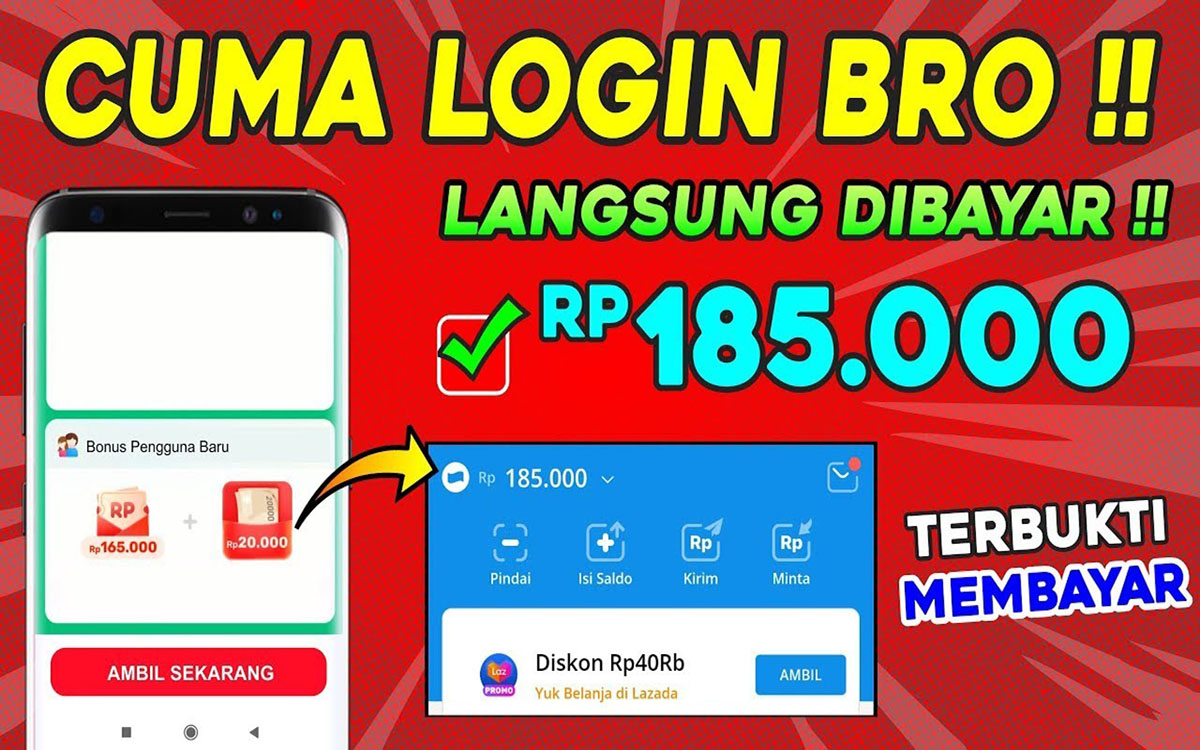 Hanya Lewat Aplikasi Ini, Pengguna Bisa Langsung Cairkan Saldo DANA Rp 185.000, Nih Triknya! 