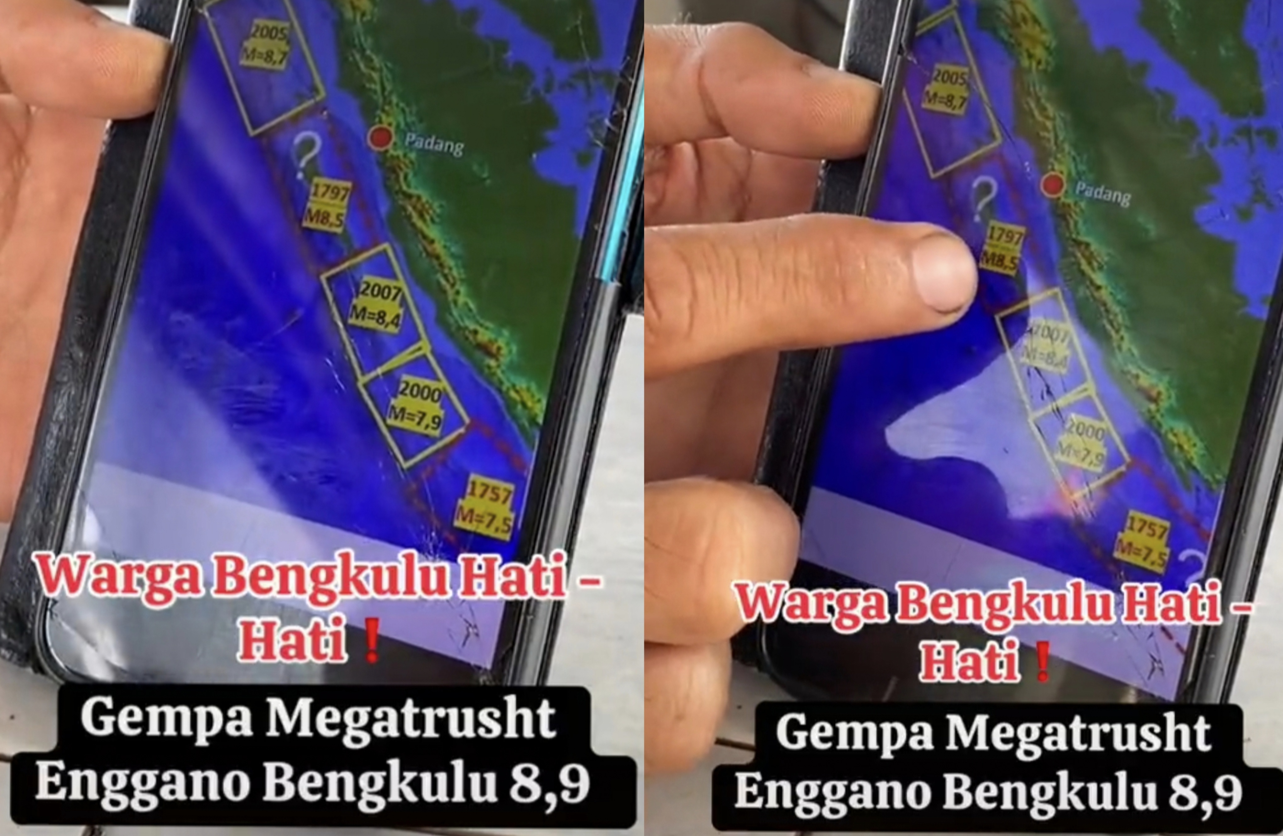 Waspada! Gempa Megathrust Enggano Intai Warga Bengkulu, Berkekuatan Hingga 8,9 SR