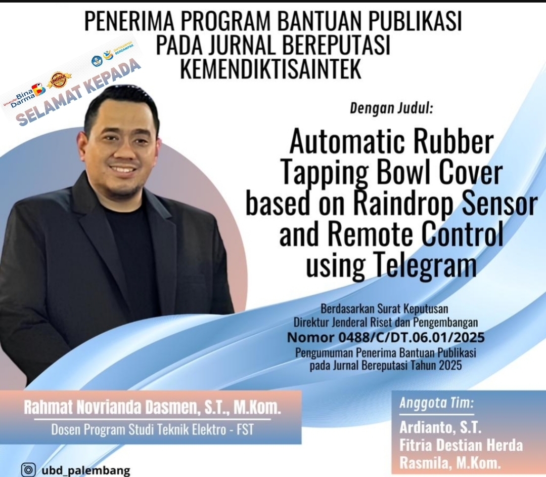 Tim Riset UBD Kembangkan Teknologi Penutup Mangkok Karet Otomatis, Selamat Lolos Bantuan Publikasi Nasional