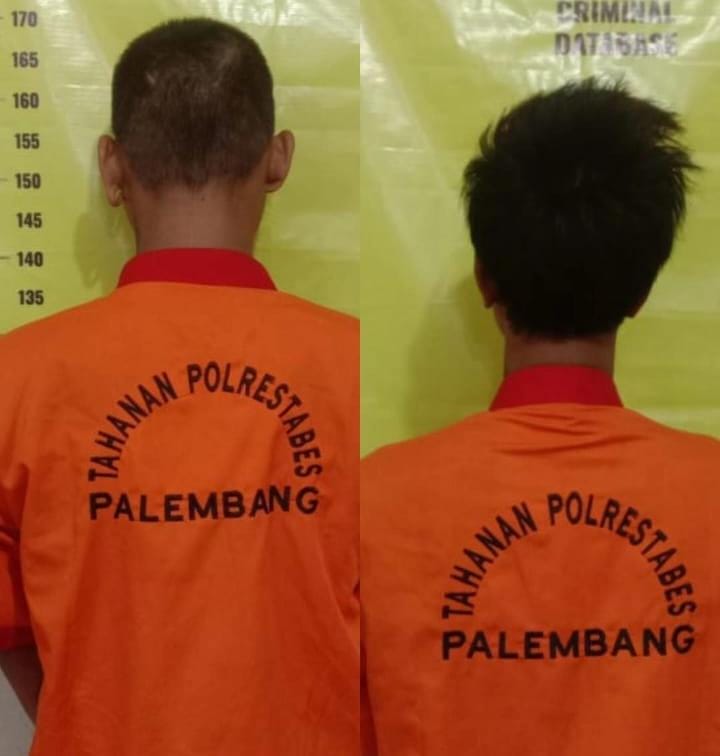 Rampas Kalung Emas Lingling Beraksi di 4 TKP, 2 Pelaku Jambret di Palembang Dihadiahi Timnas Panas 