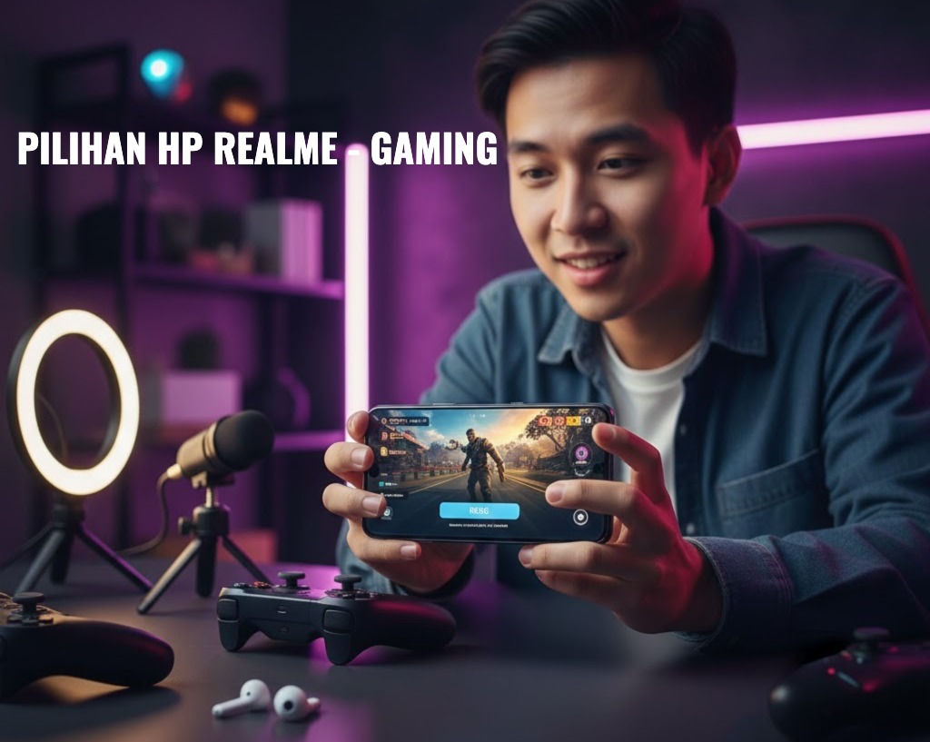 Pilihan Hp Realme Paling Gokil di 2025 Buat Gaming dan Konten