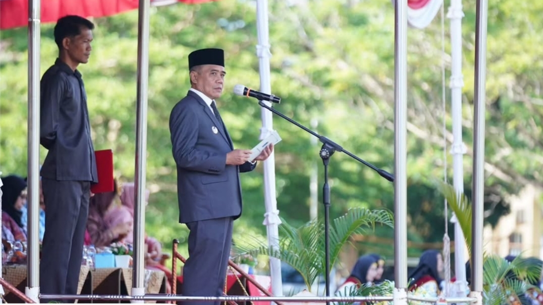 Jadi Irup Peringatan Hardiknas 2026, Wabup Ogan Ilir Sebut Momentum Tingkatkan Kualitas Pendidikan
