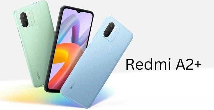 Smartphone Redmi A2 Plus Andalkan Desain Waterdrop Notch dan Kamera Belakang Ganda, Desain Minimalis!