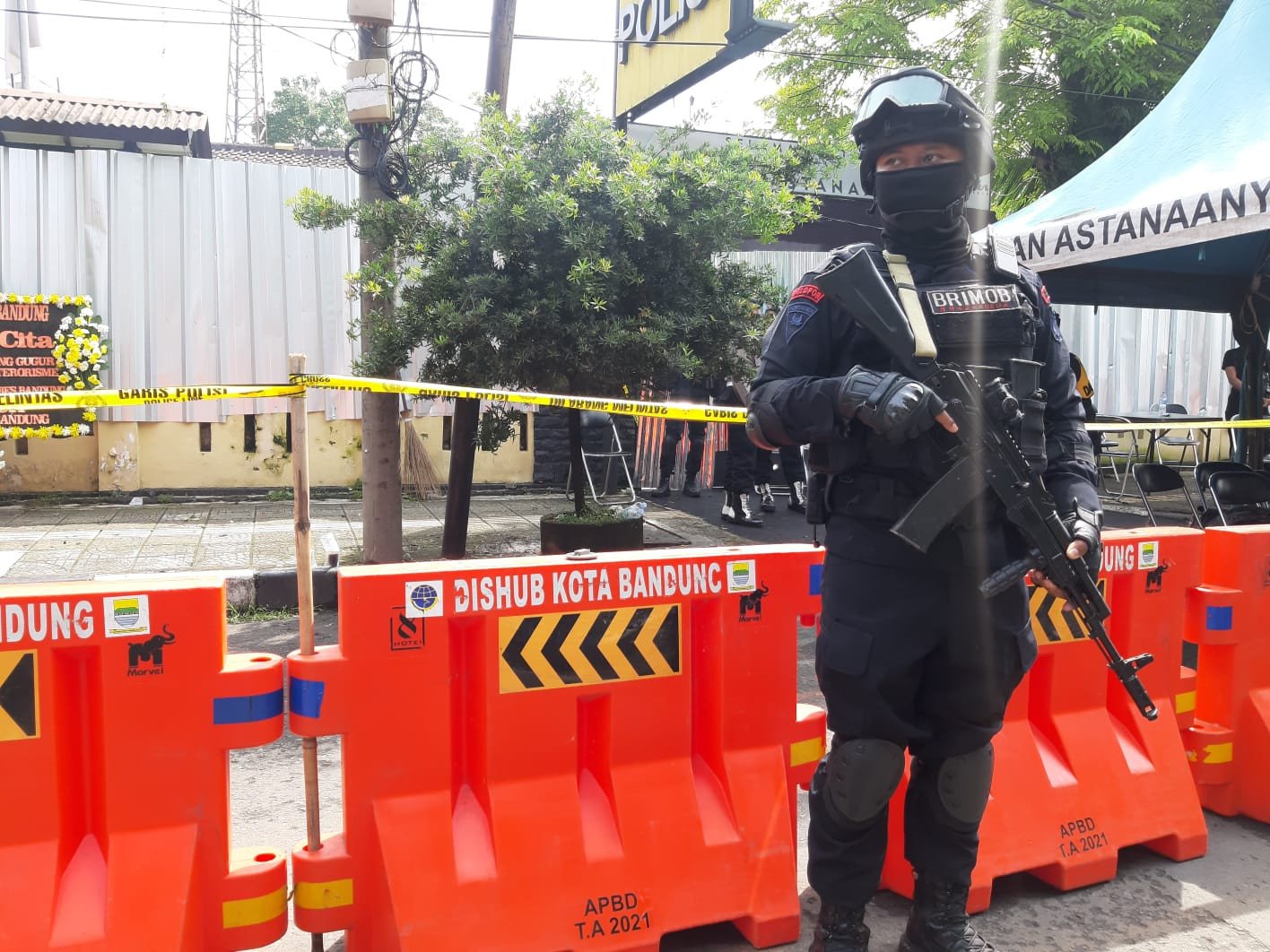 Pascaaksi Bom Bunuh Diri, Begini Kondisi Terkini Polsek Astanaanyar Bandung