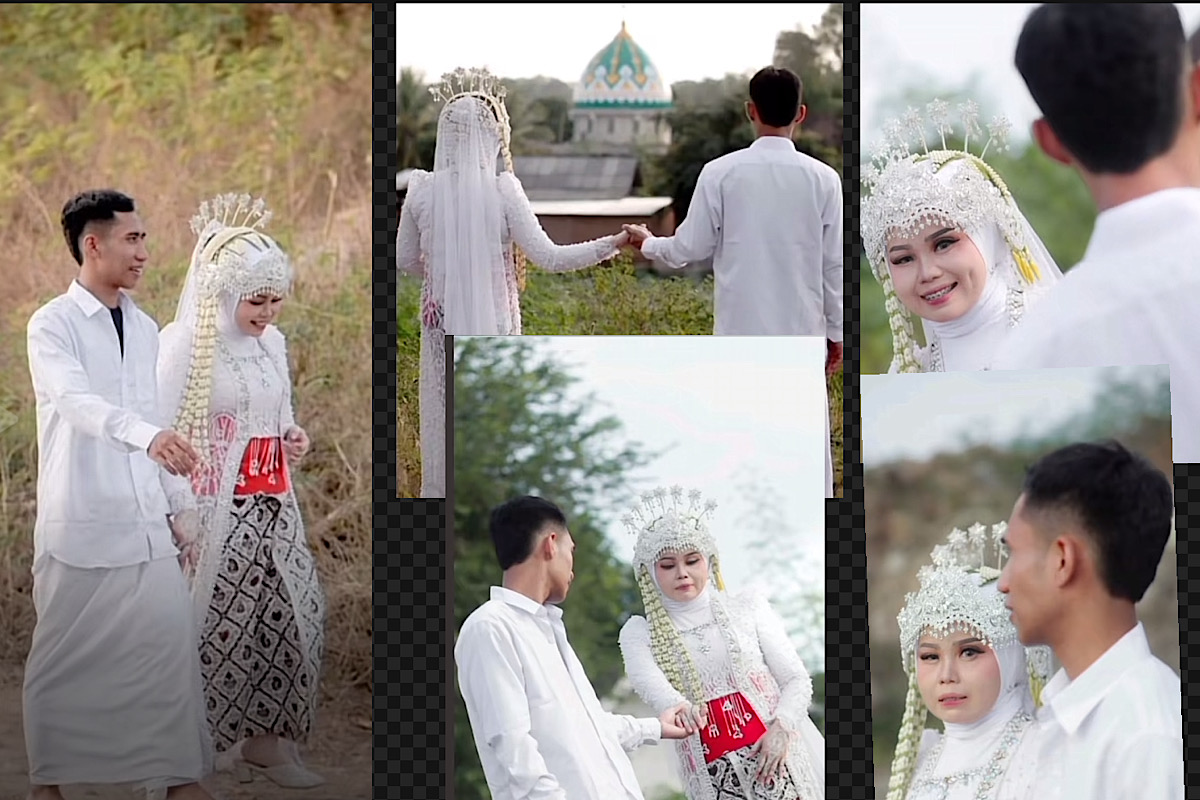 Beredar Foto Pre Wedding Rodi dan Nurdiana Sebelum Terungkap Janda 3 Kali, Keduanya Bahagia