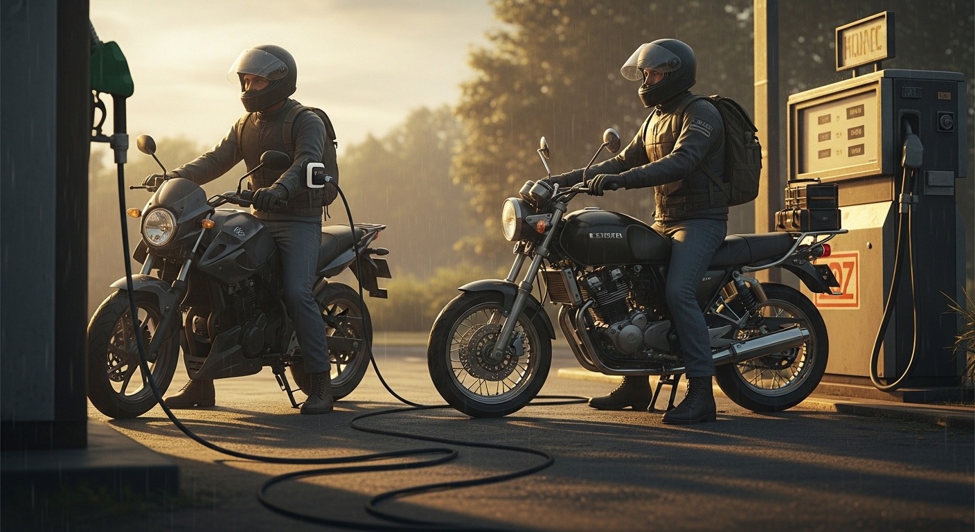 Terbukti Lebih Irit! Perbandingan Biaya Operasional Motor Listrik dan Motor Bensin Harian Ini Bikin Kaget