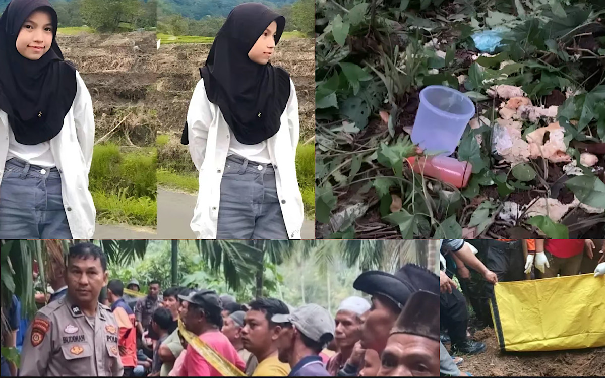 Mirip Kasus di Palembang, Gadis Penjual Gorengan di Padang Pariaman Dihabisi, Jasad Ditimbun Pasir dan Daun