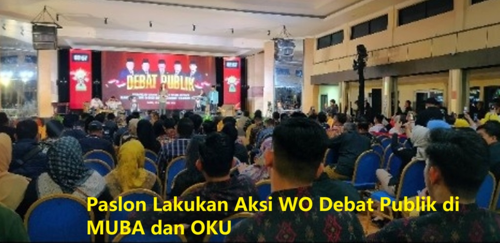 Gegara 2 Hal Ini, Bikin Paslon Bupati Kabupaten Muba dan OKU Meradang, Putuskan WO saat Debat 