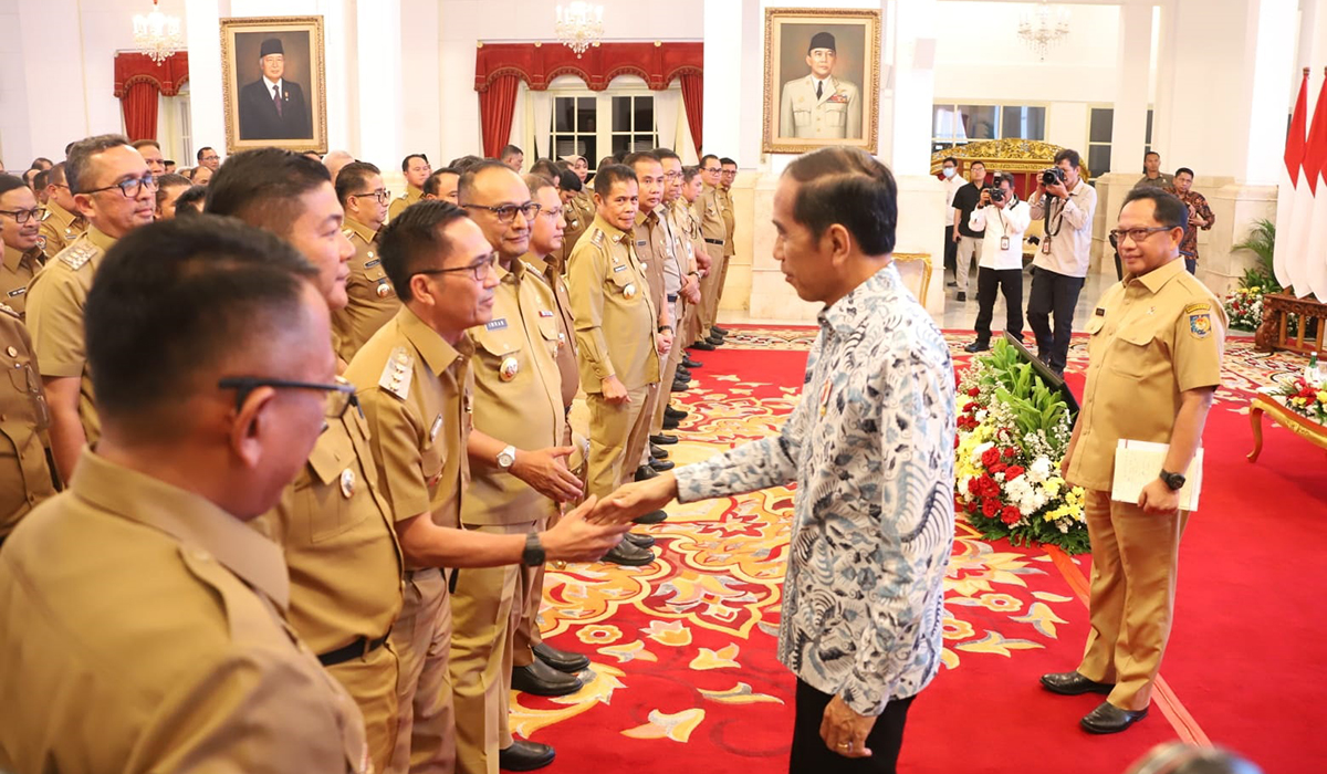 Implementasikan Isu Strategis Nasional,PJ Wako Ratu Dewa dapat Arahan Presiden Jokowi