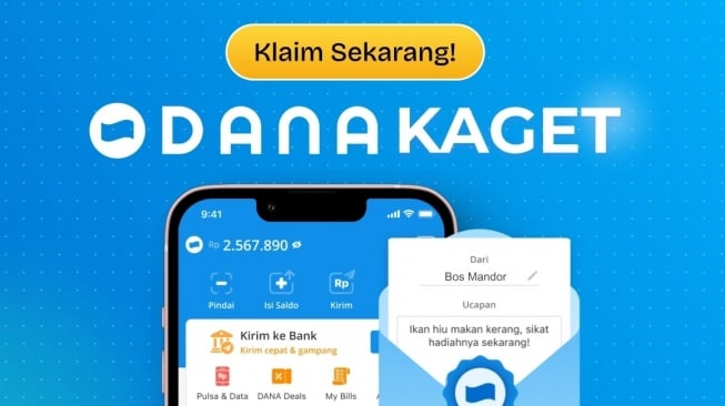 Tanpa KTP dan Biaya, DANA Kaget Bagi-Bagi Saldo Gratis Rp177.000 Lewat Link Gacor Hari Ini