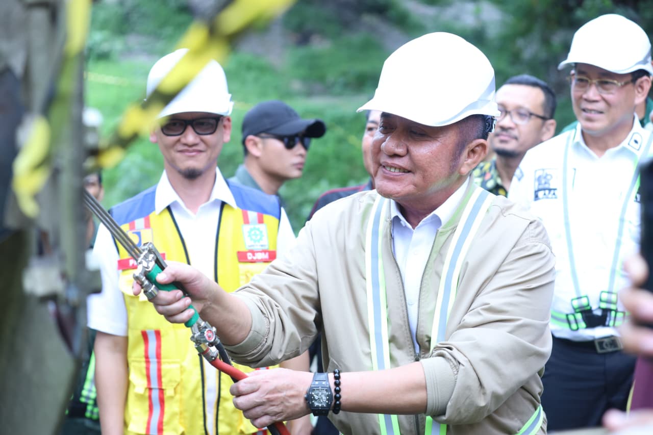 Kolaborasi Pemerintah dan Asosiasi Pertambangan, Jembatan Muara Lawai Dibangun Ulang Demi Akses Ekonomi Rakyat