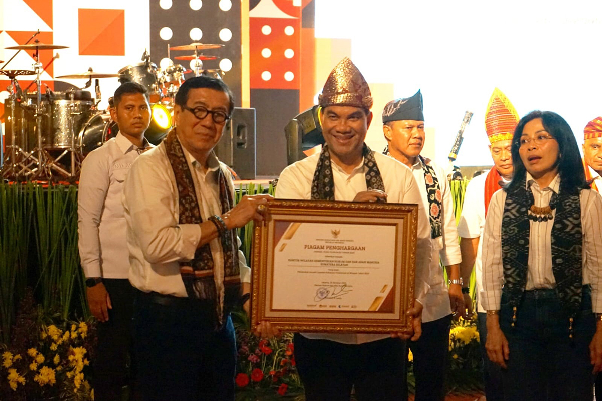 Kemenkumham Sumsel Fasilitasi Perlindungan Kekayaan Intelektual