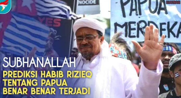 TEGAS! Habib Rizieq Shihab Blak-blakan Bongkar Dalang Dibalik Pemberontakan KKB Papua, Ternyata