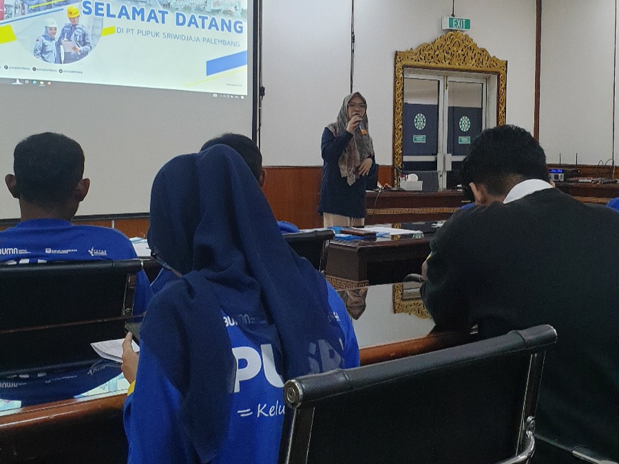 PT Pusri Palembang Adakan Pelatihan Agribisnis dan Sosialisasi Program Bulog ke Mitra Binaan Sektor Pertanian
