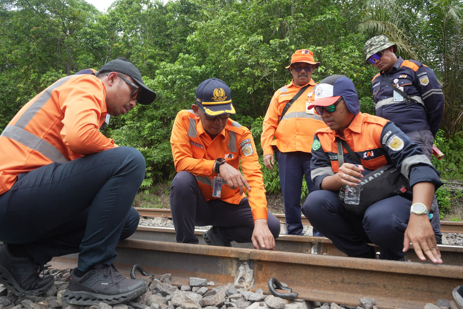 KAI Divre III Palembang Cek Kesiapan Jalur Lubuklinggau-Kertapati Jelang Angkutan Nataru 2025/2026