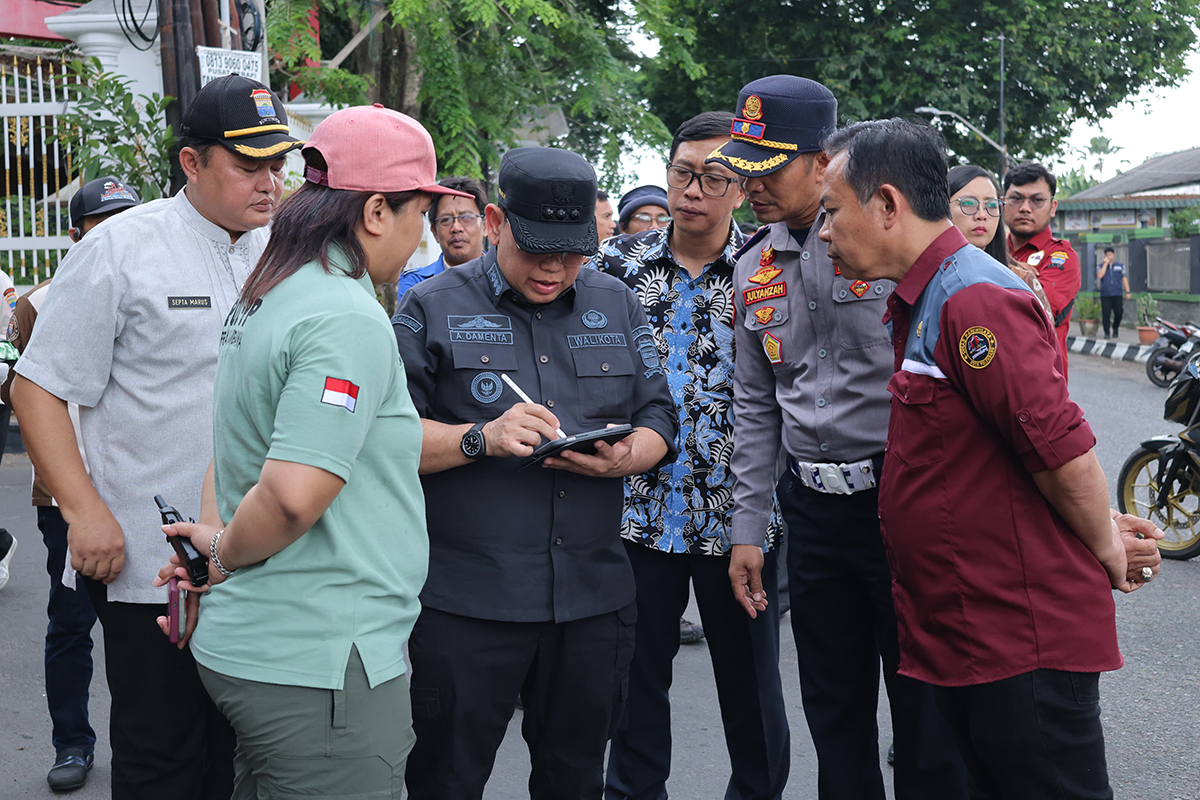 Pj Wali Kota Palembang Fokus Benahi Tata Letak Parkir di Kawasan Benteng Kuto Besak