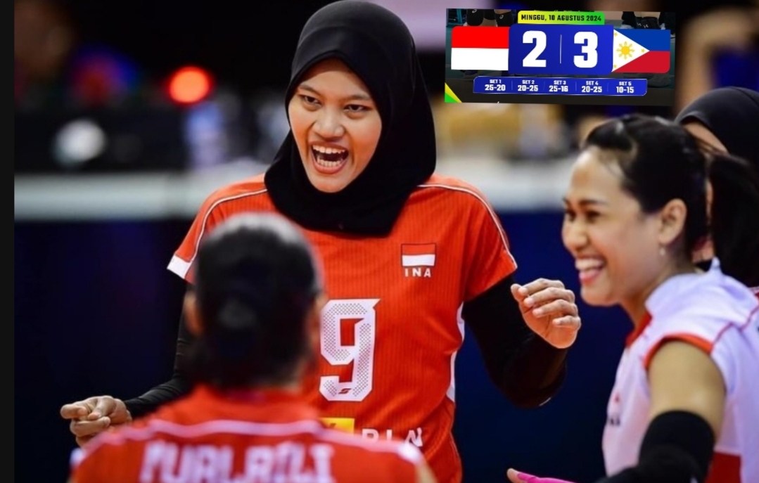 Sempat Unggul, Namun Timnas Voli Putri Indonesia Harus Takluk di Tangan Filipina di SEA V League Women's 2024