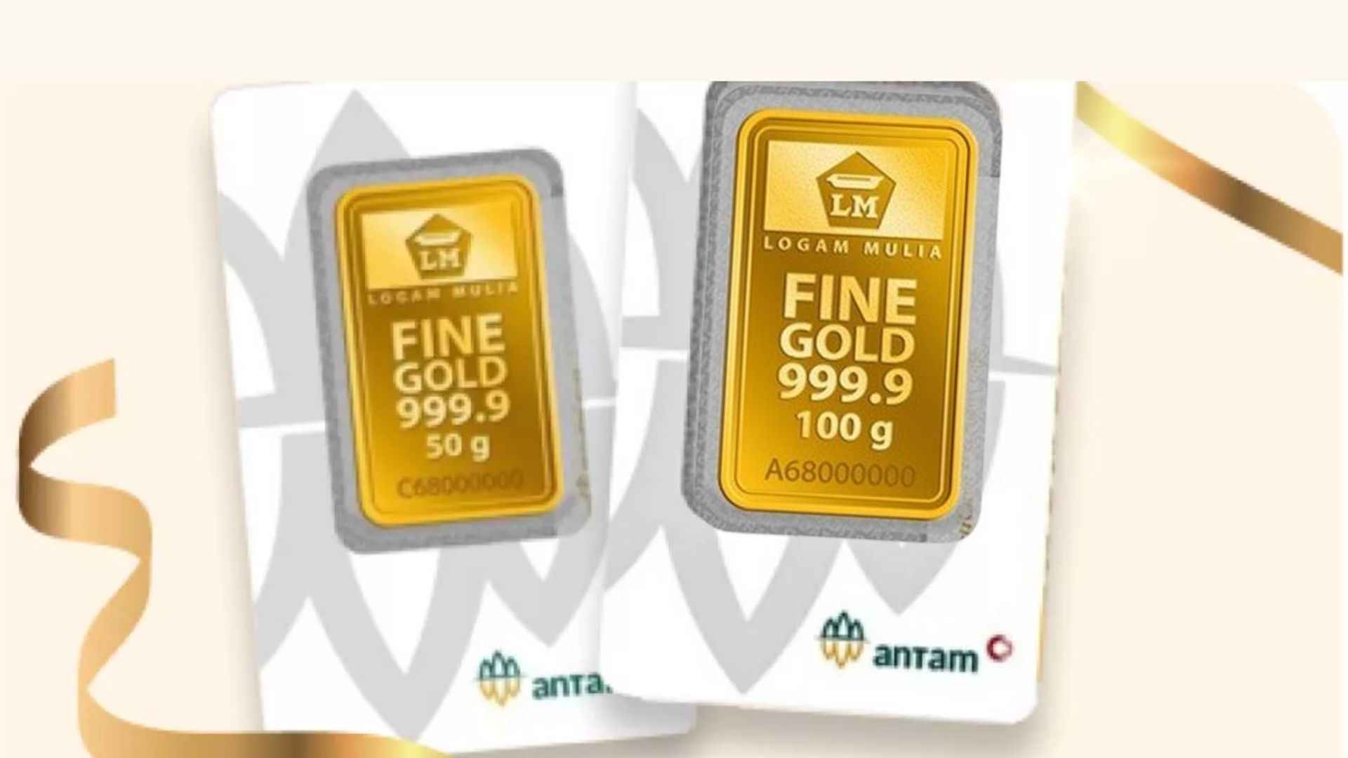 Harga Emas Antam Turun Rp50.000 per Gram, Buyback Ikut Melemah 22 April 2026
