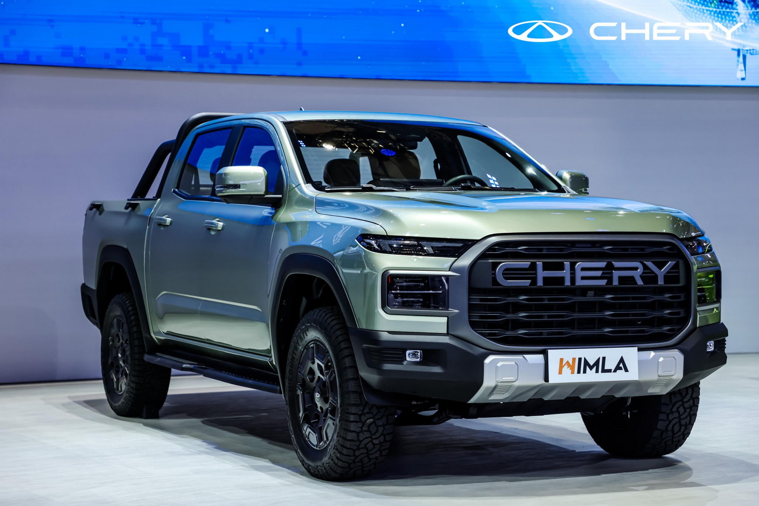 Chery  Pickup Plug-in Hybrid Diesel 400 HP, Ancaman Serius Ford Ranger dan Hilux, Cek Spesifikasinya