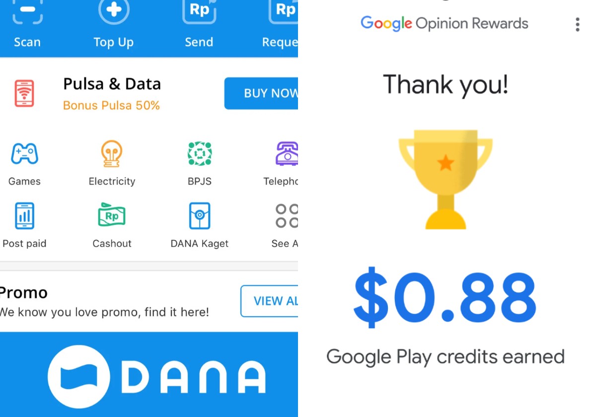 Cara Dapat Saldo DANA Gratis dari Google, Coba dan Rasakan Cuannya