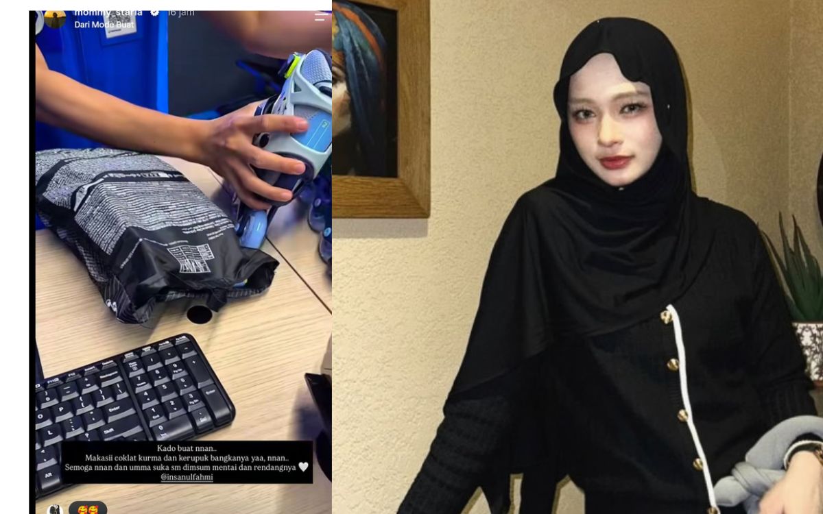 Inara Rusli Beri Kado untuk Putra Wardatina Mawa, Afnan