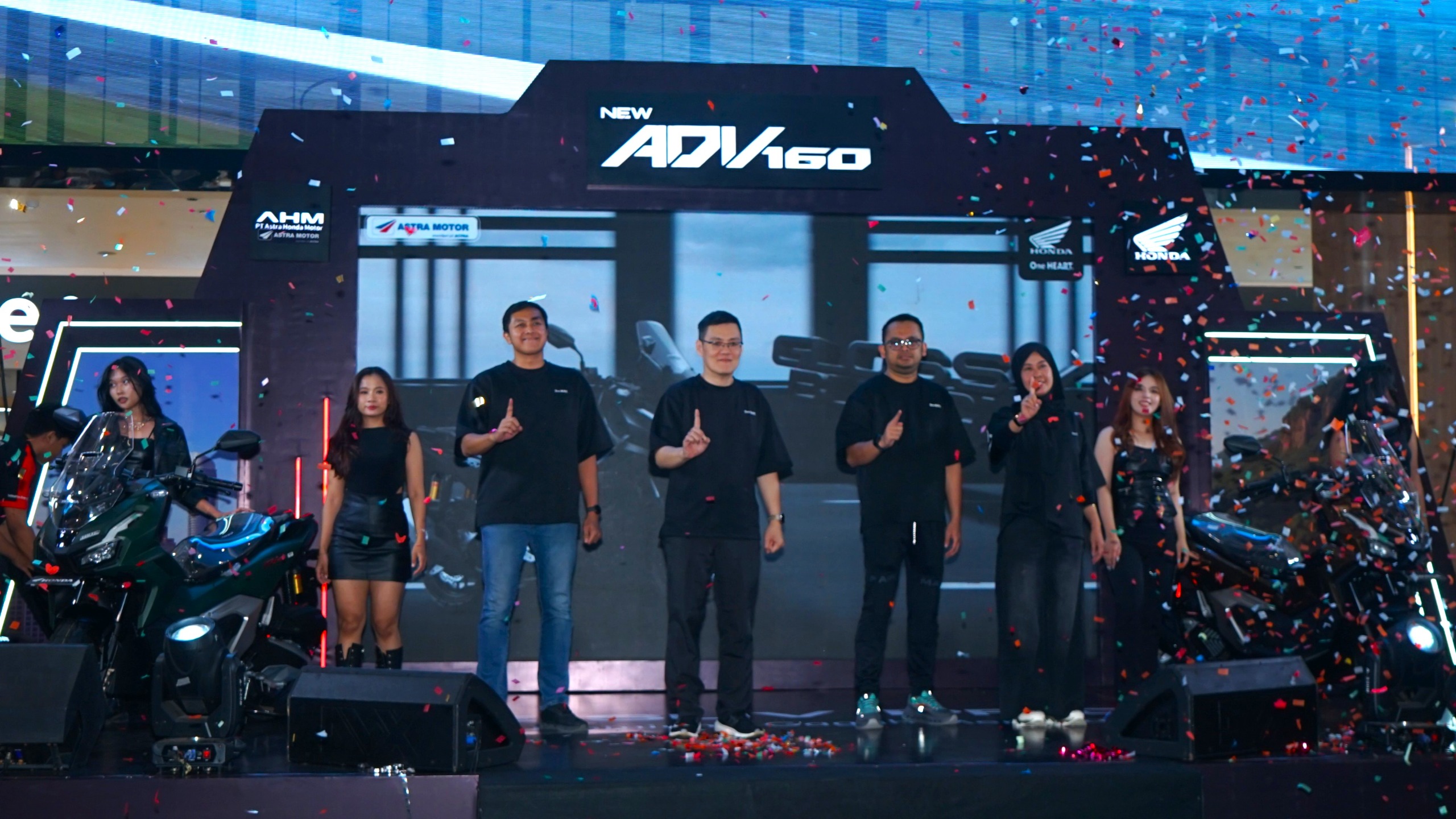 Peluncuran New Honda ADV160 Disambut Antusias Warga Sumsel, SUV Skutik Premium Tampil Makin Gagah