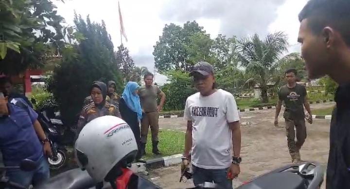 Terparkir di Mess Pemda Banyuasin, Motor Honda CRF Digondol Maling, BeAt Wartawan Nyaris Ikut Raib