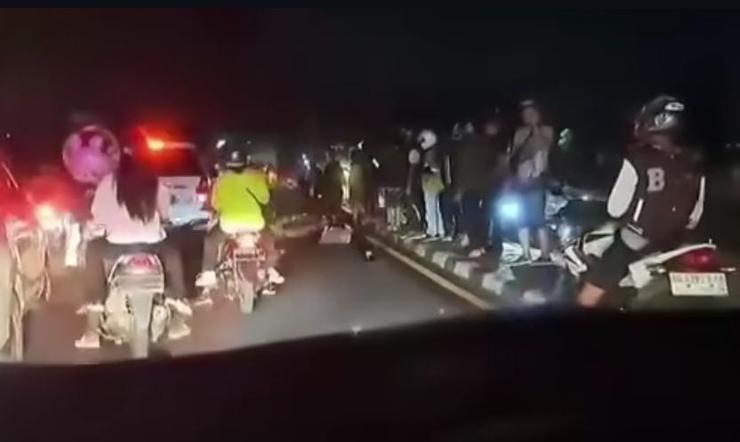 Lagi, Kecelakaan Maut Tewaskan Seorang Wanita Pengendara Motor di Palembang