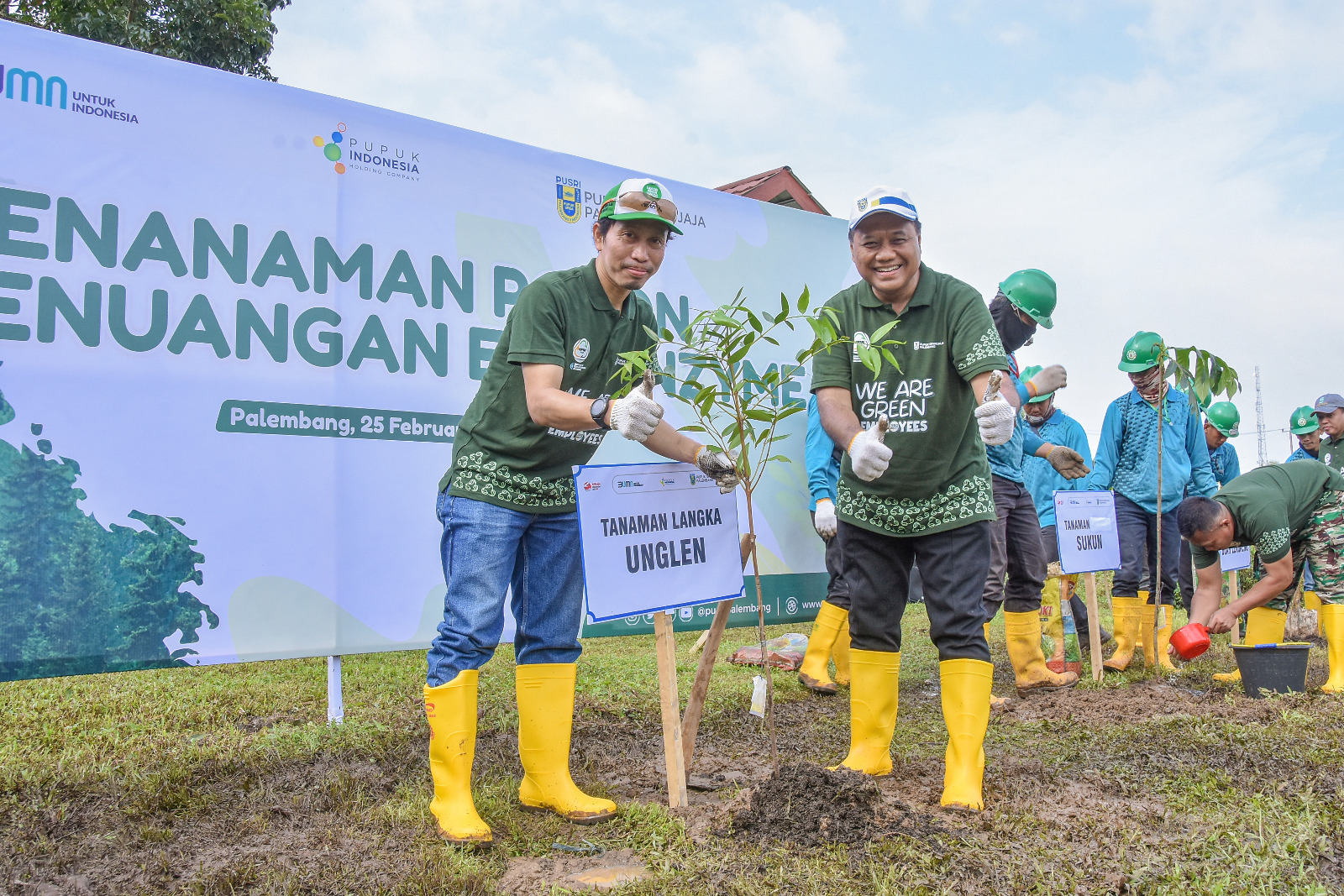 Pusri Palembang Launching Employee Green Behaviour