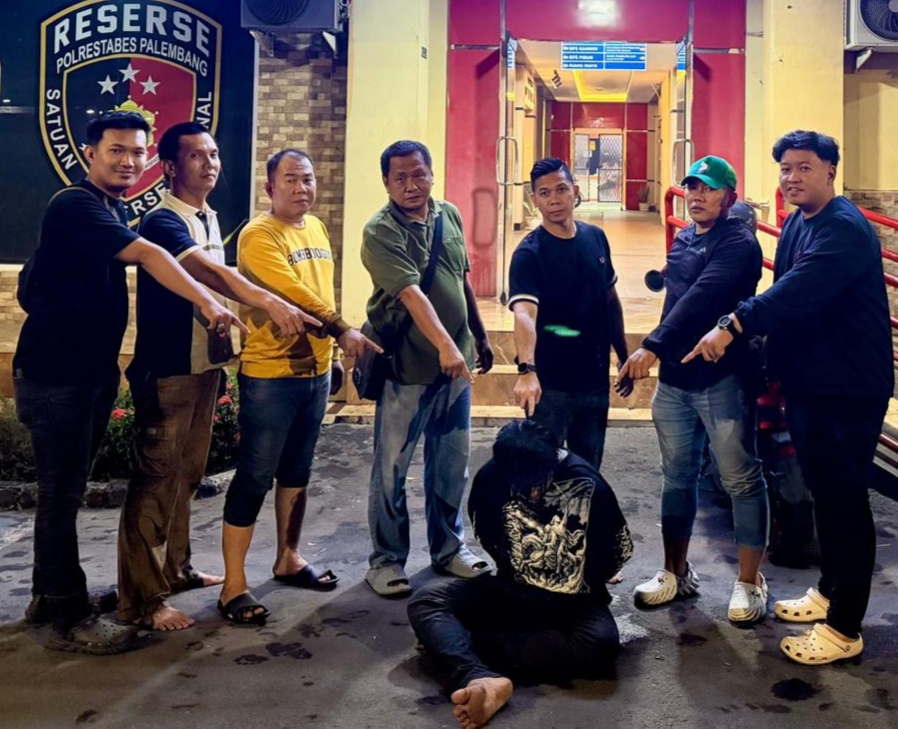 Acong ‘Pelaku Curanmor’ Melawan Saat Ditangkap, Nekat Terjun ke Rawa-rawa 7 Ulu