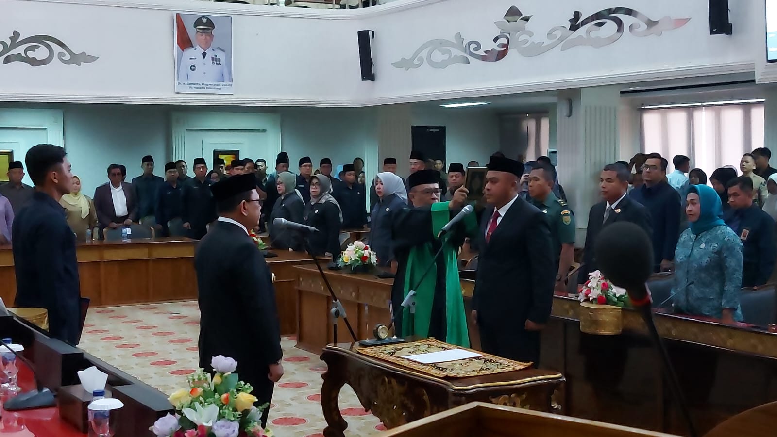 Resmi Dilantik Jadi Pj Sekda Palembang, Aprizal Hasyim Bersumpah Tak Akan Menyalahgunakan Wewenang